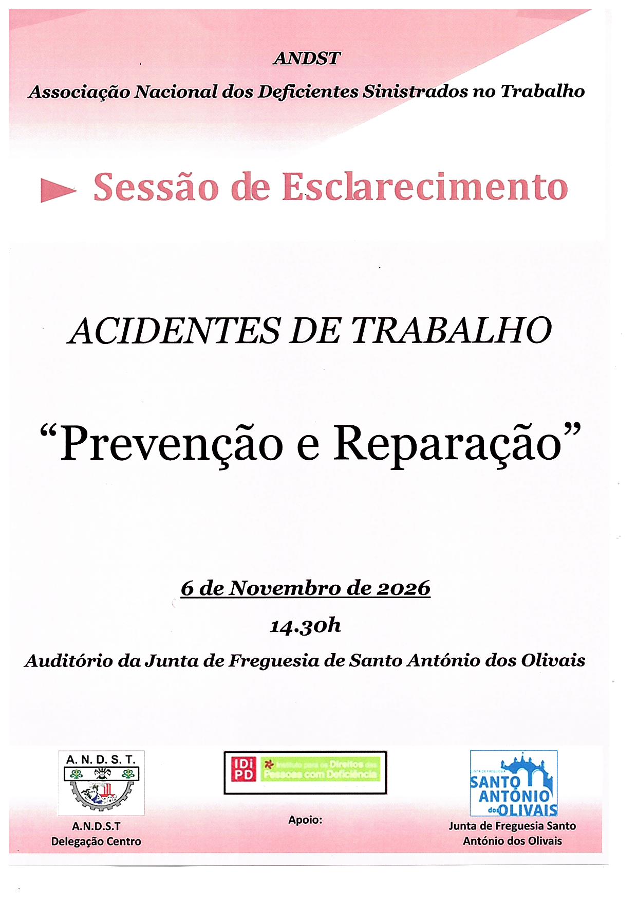 Colóquio Acidentes de Trabalho