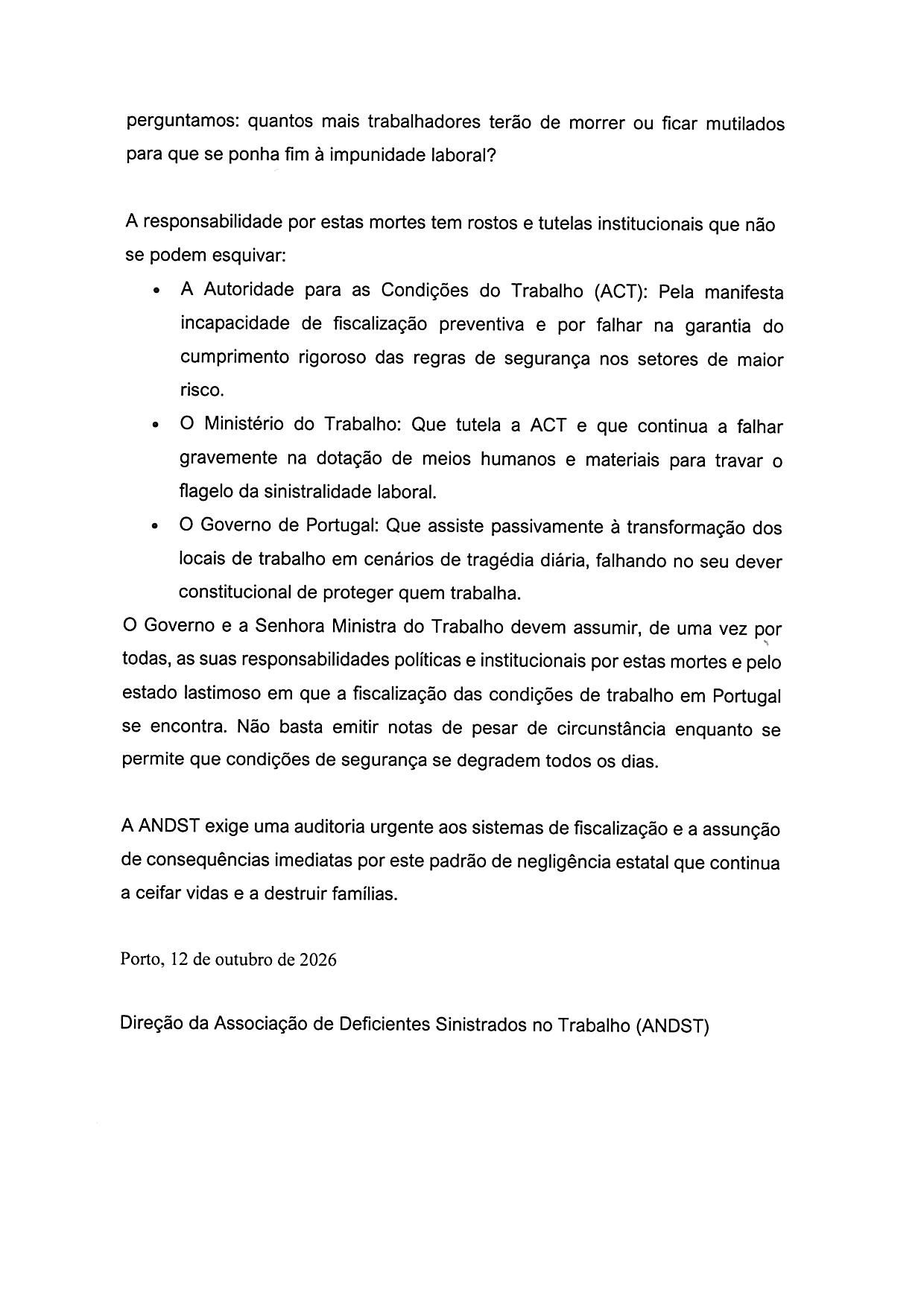 Comunicado à Imprensa 2