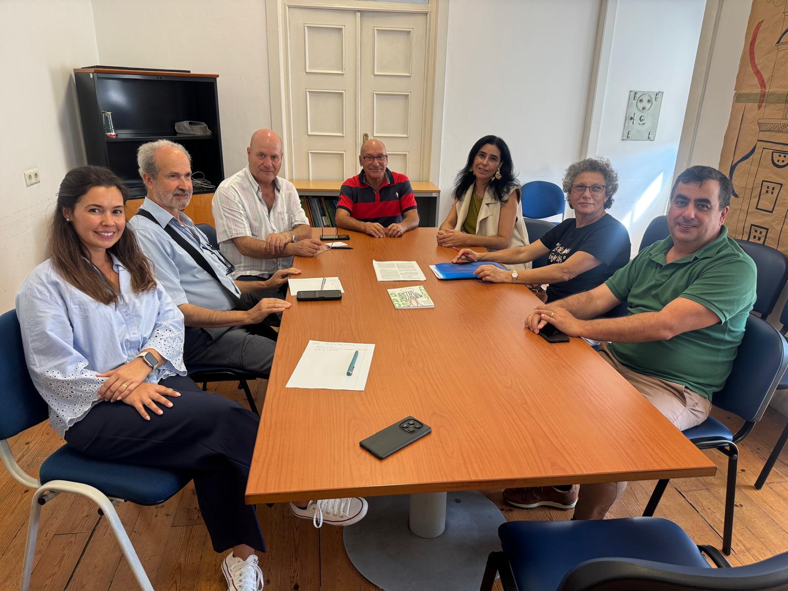 Reunião na Câmara Municipal de Coimbra